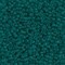 Miyuki 11 Round Seed Bead, 11-2405F, Matte Transparent Teal, 13 grams